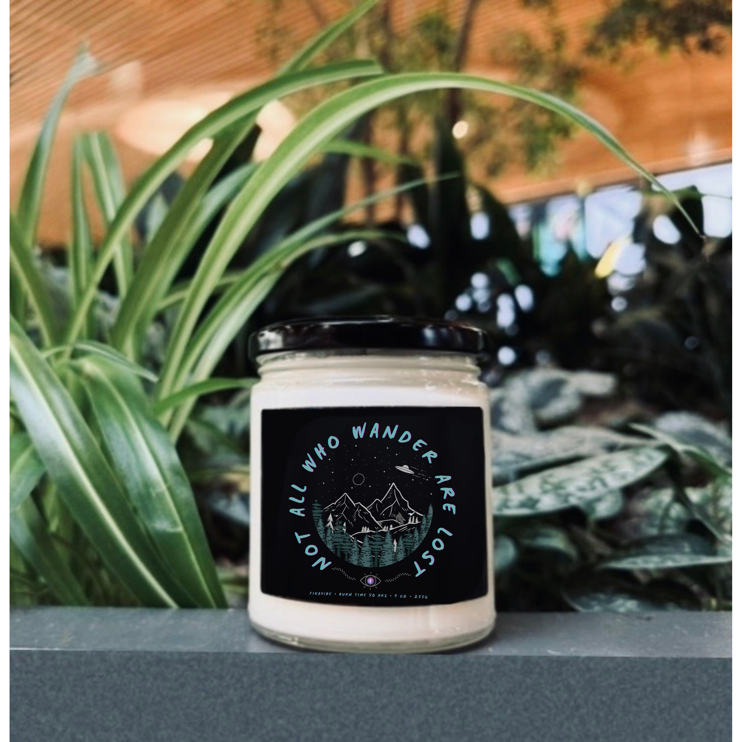 Not All Who Wander Are Lost Candle