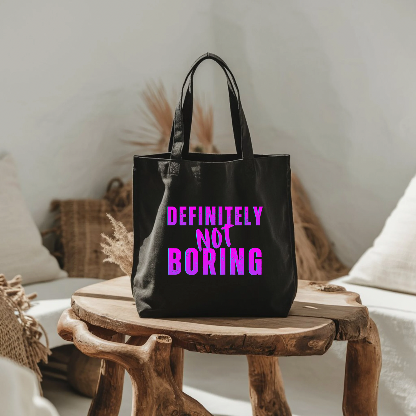 Definitely Not Boring Tote