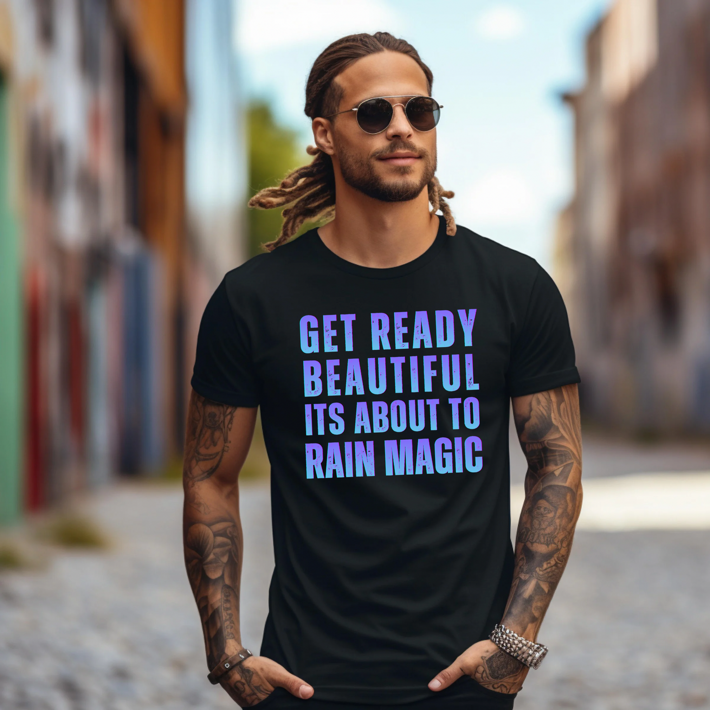 Get Ready Beautiful It’s About To Rain Magic Tshirt