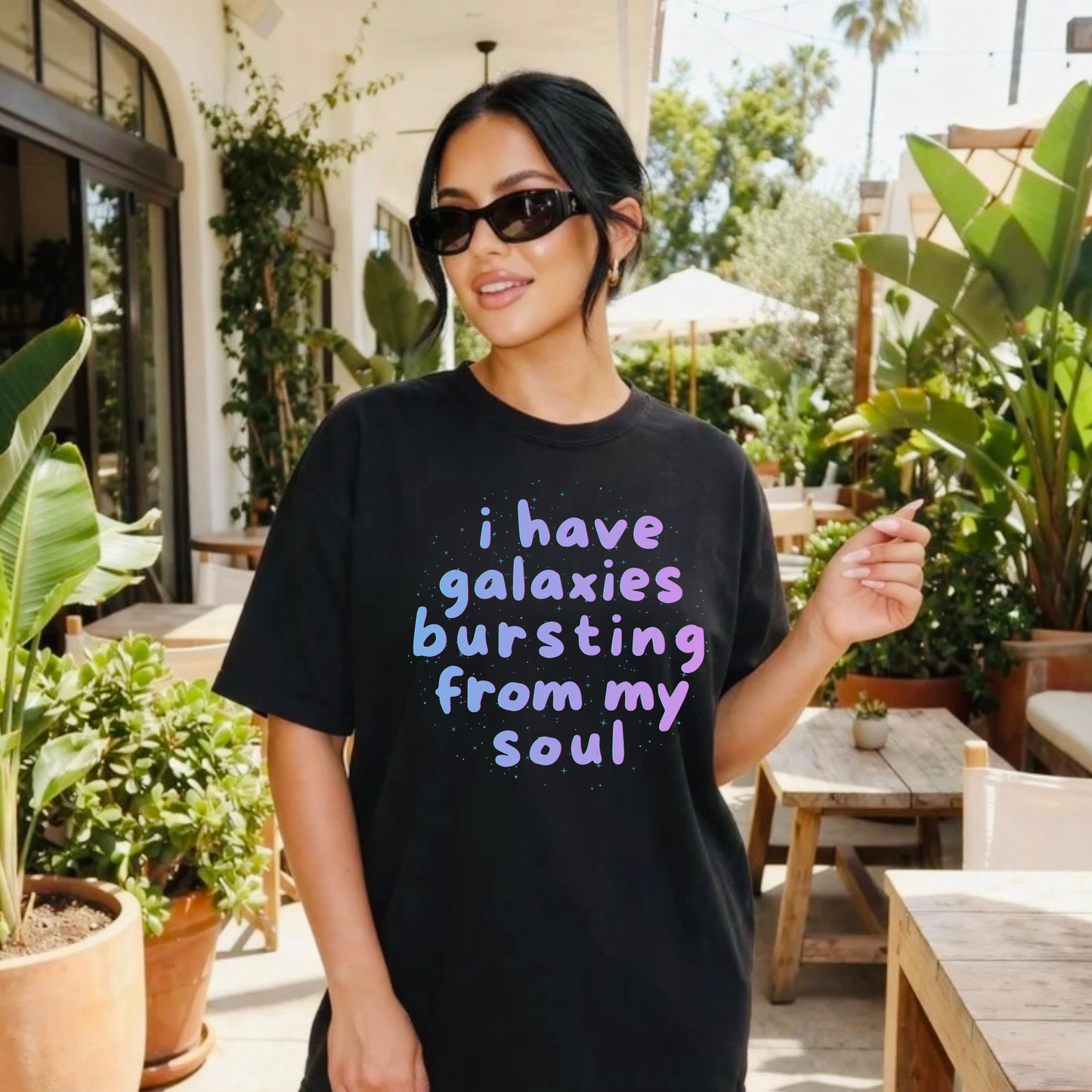 I Have Galaxies Bursting From My Soul Tshirt