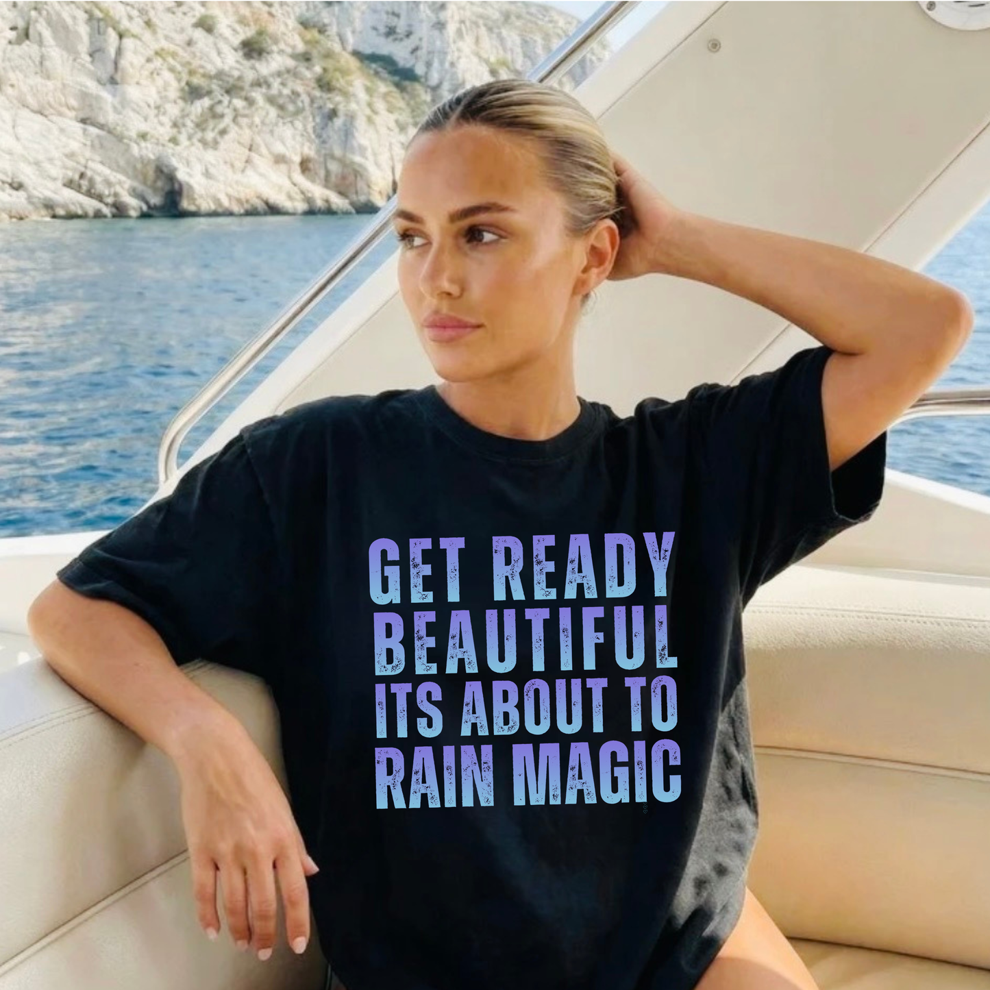 Get Ready Beautiful It’s About To Rain Magic Tshirt