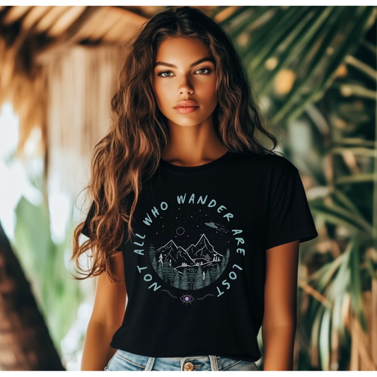 Not All Who Wander Are Lost Tshirt