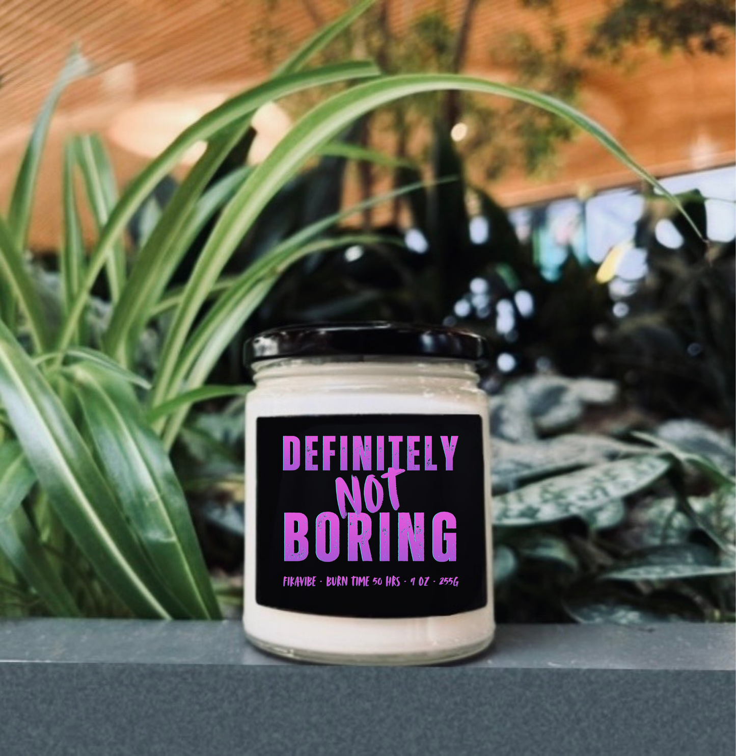 Definitely Not Boring Candle