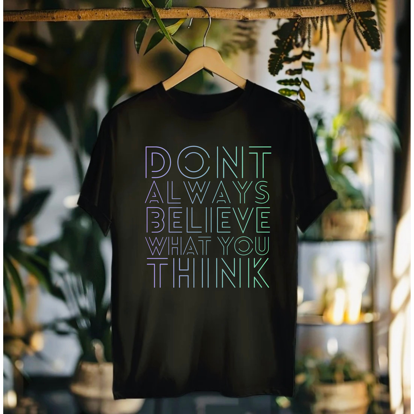 Don’t Always Believe What You Think Tshirt
