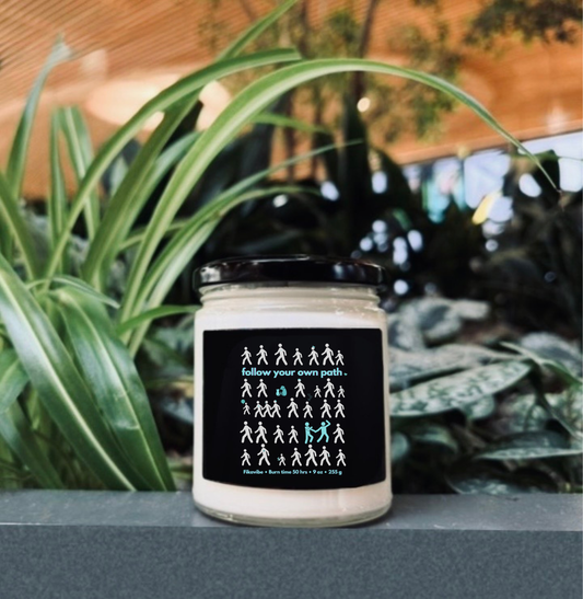 Follow Your Own Path Candle
