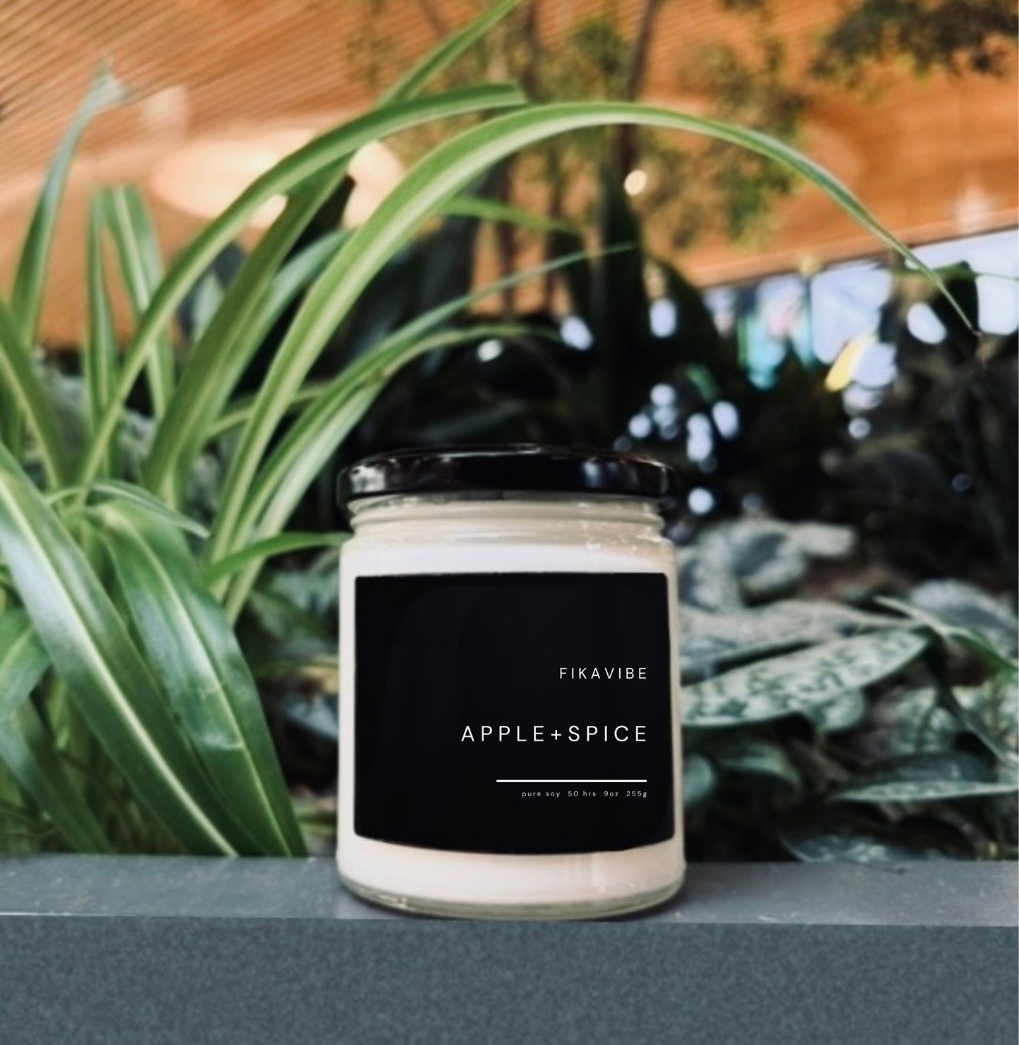 Apple + Spice Black Label Candle