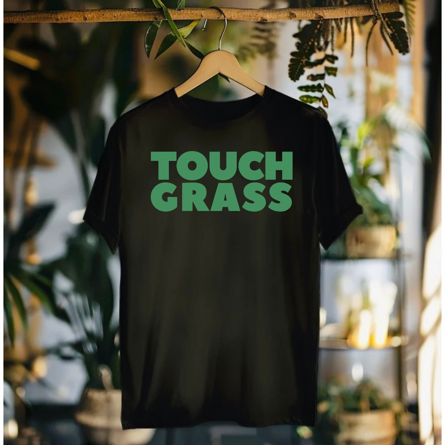 Touch Grass Short-Sleeve Unisex T-Shirt