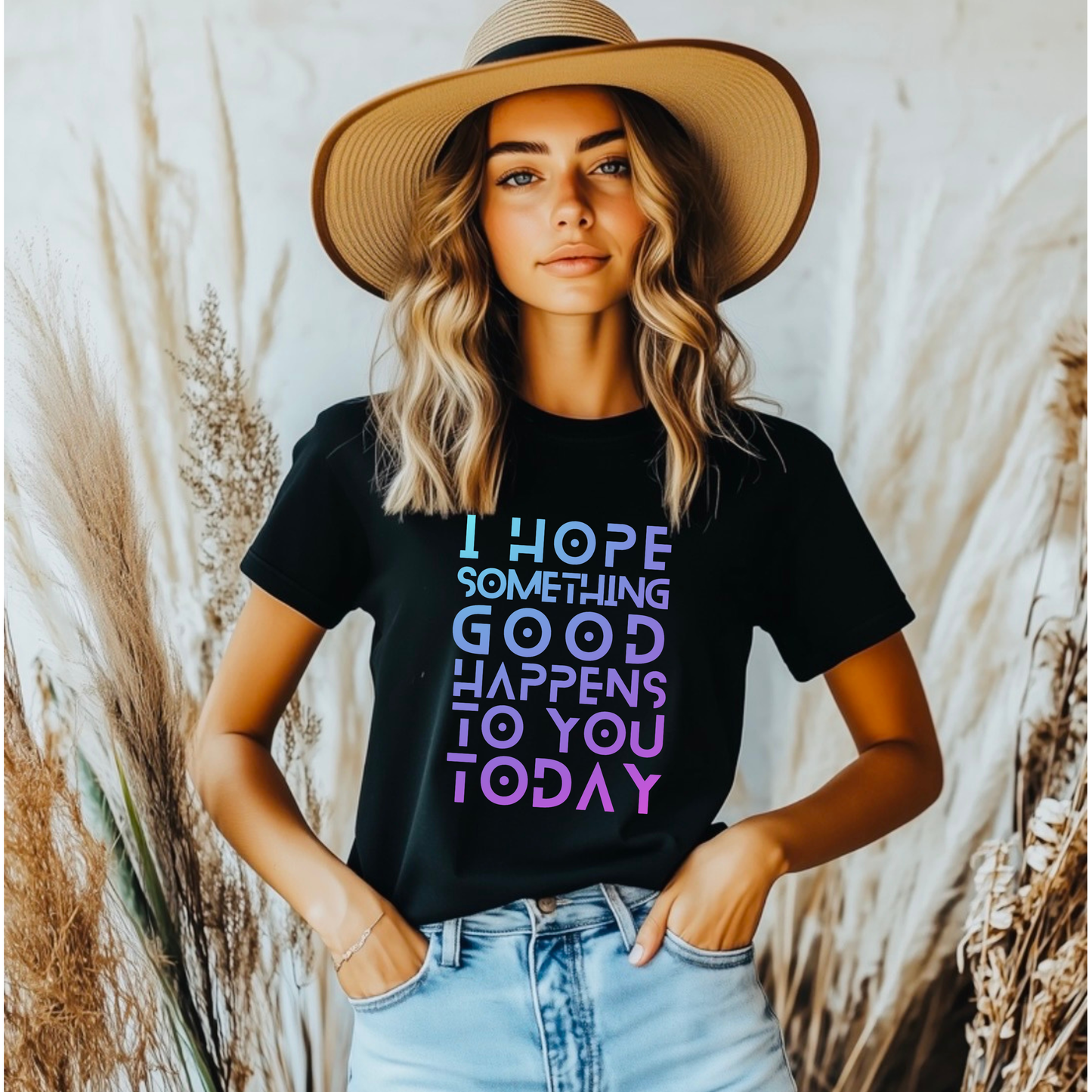 I Hope Something Good Happens To You Today Short-Sleeve Unisex T-Shirt