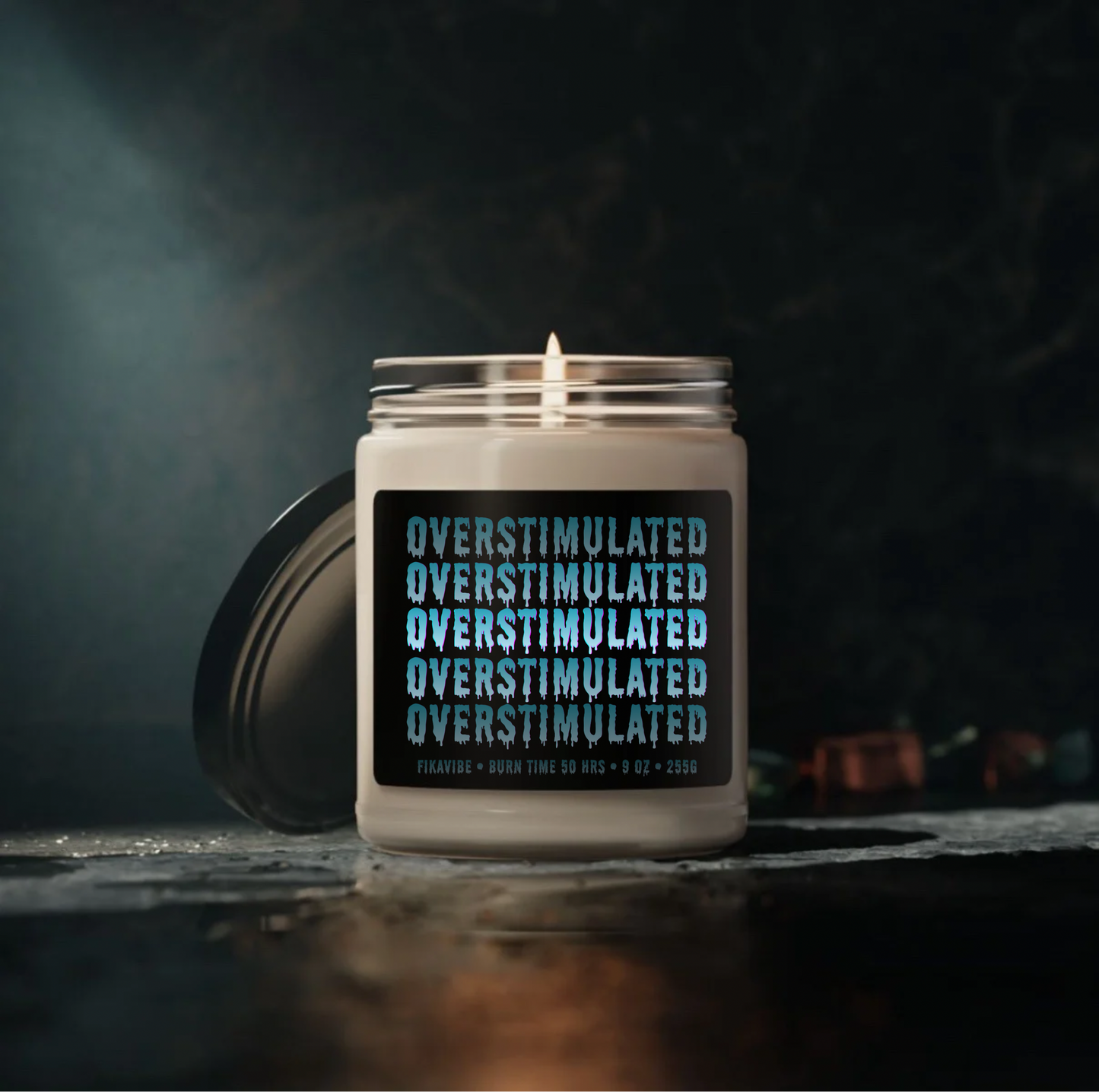 Overstimulated Candle