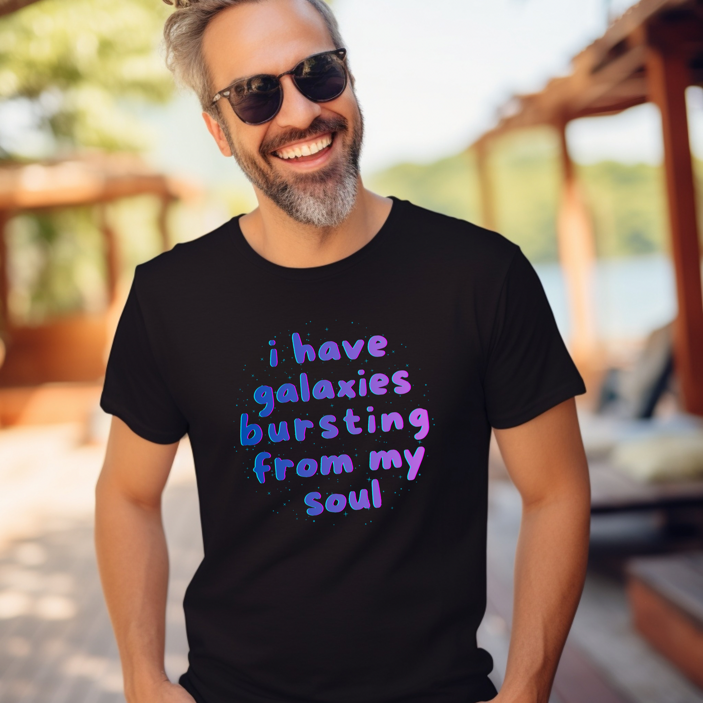 I Have Galaxies Bursting From My Soul Tshirt